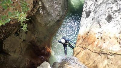 Canyoning in Navarre